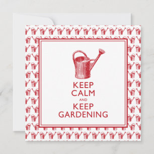 Funny Gardeners födelsedag eller Pension Party Inbjudningar