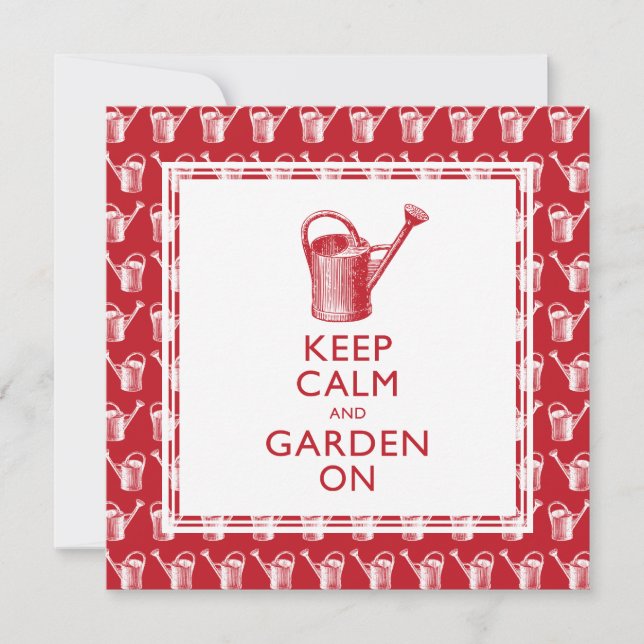 Funny Gardeners inbjudan till Pension-partiet (Framsida)