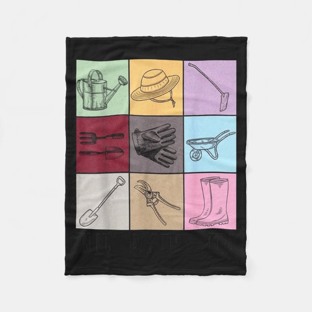 Funny Gardening Lover S Plant Lover , Men's G Clic Fleecefilt (Framsidan)