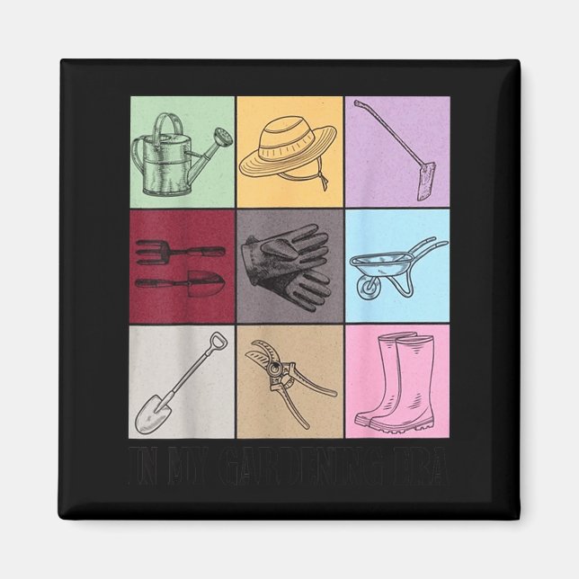 Funny Gardening Lover S Plant Lover , Men's G Clic Magnet (Framsidan)