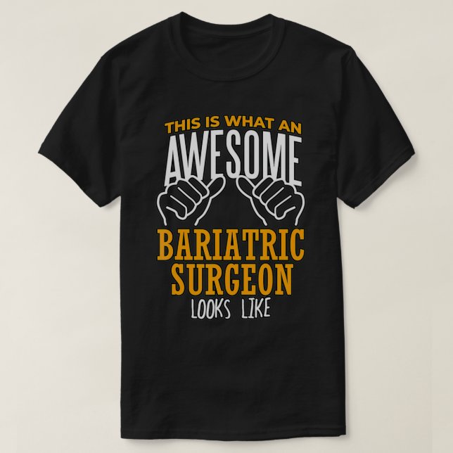 Funny Gastric Sleeve Barimic VSG kirurgi Gastric T Shirt (Design framsida)