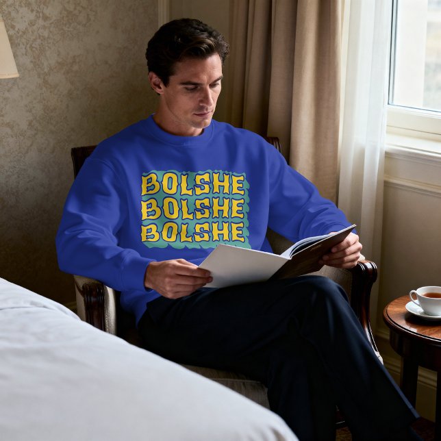 Funny Gay Rivalry Heated Bolshe Ilya Gift Lång Ärmad Tröja (Skapare uppladdad)