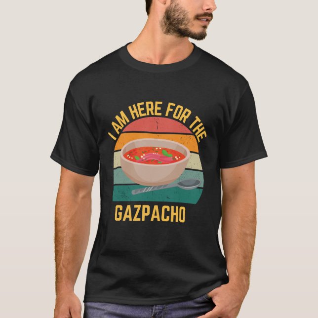 Funny Gazpacho T Shirt (Framsida)