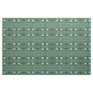 Funny Geeky Nerd Computer Circuit Board Mönster Tyg