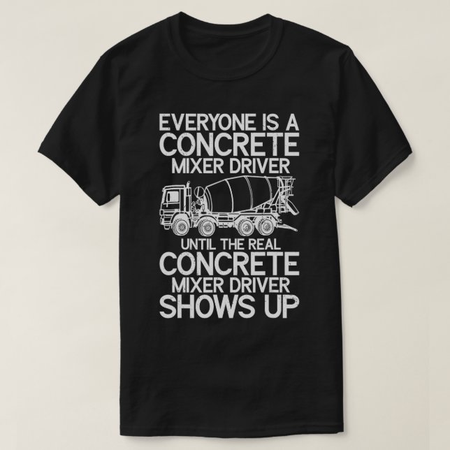 Funny, gemensam drivrutin med blandare av drivruti t shirt (Design framsida)