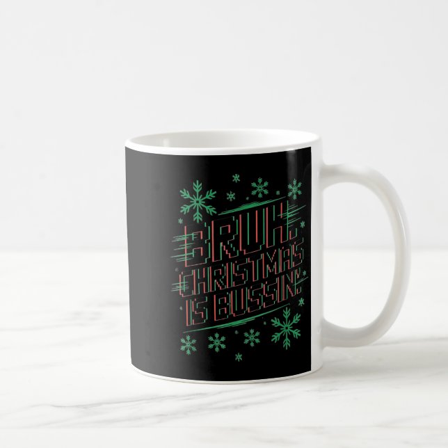Funny Gen Alpha Gen Z Slang Funny Christmas Sweate Kaffemugg (Höger)