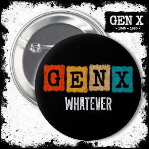 Funny Gen X Generation X Gen Xer Gen X Spelar inge Knapp