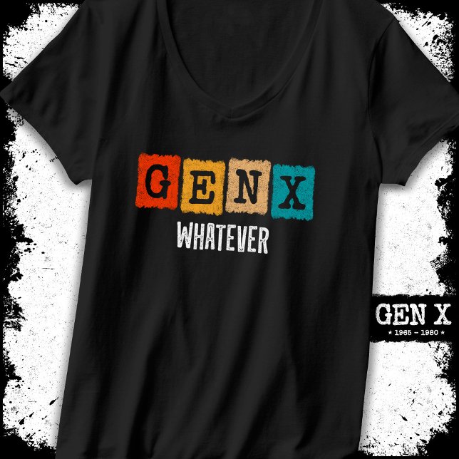 Funny Gen X Generation X Gen Xer Gen X Spelar inge T Shirt (Skapare uppladdad)
