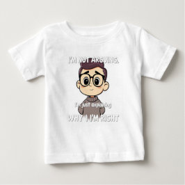 Funny Gen Z Social Media Quote Baby T-Shirt