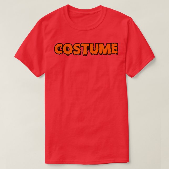 Funny Generic Halloween Costume 2492 T Shirt (Design framsida)