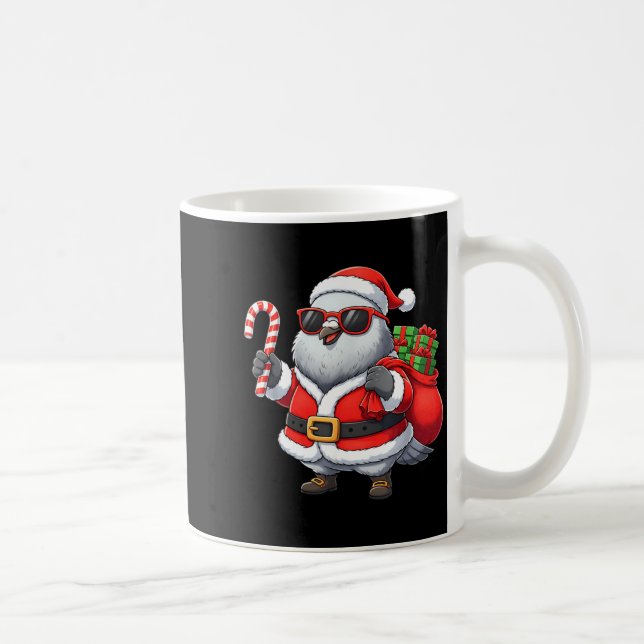 Funny Geon Christmas Santa Outfit Xmas Boys Girls  Kaffemugg (Höger)