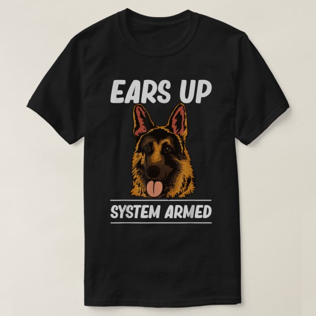 Funny German Shepherd For Men Women German Shepher T Shirt (Design framsida)