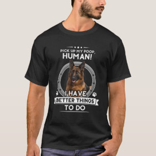 Funny German Shepherd Shepard Hund Mamma Pappa Jok T Shirt