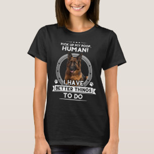 Funny German Shepherd Shepard Hund Mamma T Shirt