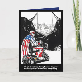 Funny getting older Birthday Card Kort