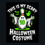 Funny Ghost Bowling League Team Halloween Humor De Poster<br><div class="desc">Funny Ghost Bowling League Team Halloween Humor Design</div>