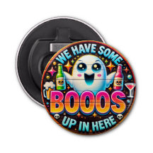 Funny Ghost Drinking Booos Halloween fest Favor