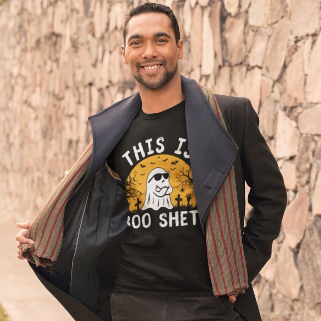 Funny Ghost Halloween Phrase T Shirt (Skapare uppladdad)