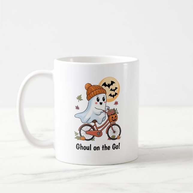 Funny Ghoul på Go-Anpassningsbarna Kaffemugg (Vänster)