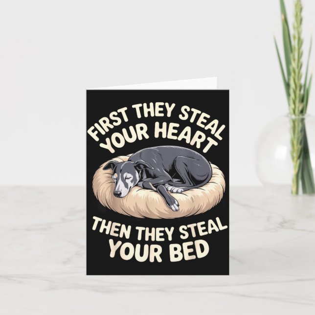 Funny Ghound Art For Men Women Kids Puppy Ghound L Kort (Framsida)