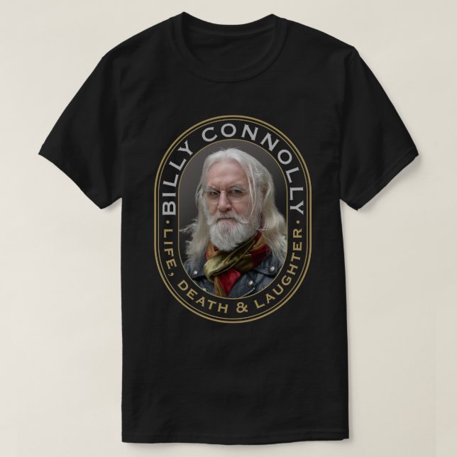 Funny Gift Billy Art Connolly Classic Fläkt T Shirt (Design framsida)