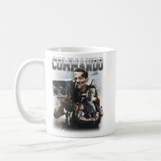 Funny Gift Commando Bootleg Tee Arnold Schwarzeneg Kaffemugg