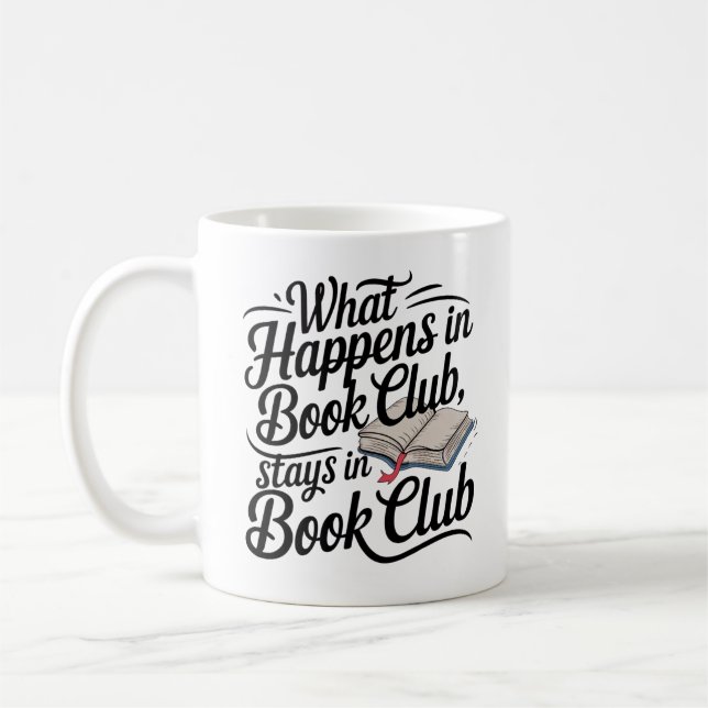Funny Gift for Book Lovers Kaffemugg (Vänster)