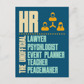 Funny Gift for HR Person | Hanteraren för personal Vykort