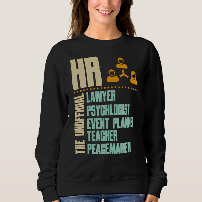 Funny Gift for HR Person | HR Manager Gift Idea T- T Shirt (Framsida)