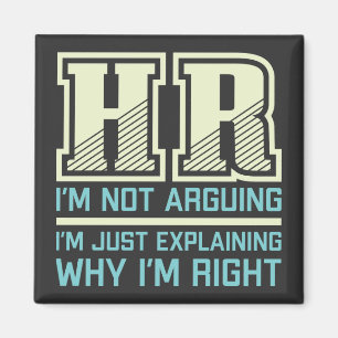 Funny Gift for HR Person Personal Magnet