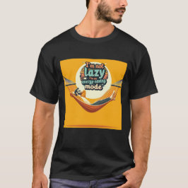 Funny Gift för Lazy People Design T Shirt
