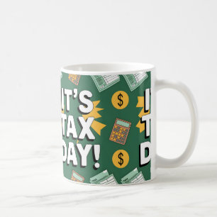 Funny Gift for Tax Day Kaffemugg