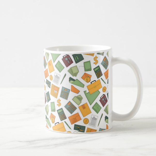 Funny Gift for Tax Day Kaffemugg (Höger)