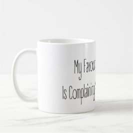 Funny Gift Quote My Favourite Winter Sport Mug Kaffemugg