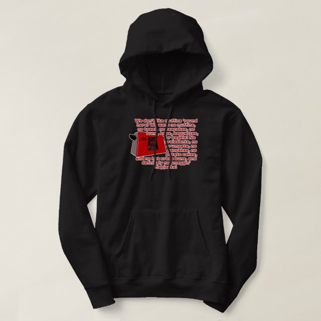 Funny Gift Red Dwarf - Talkie Toaster (ingen tigge Hoodie (Design framsida)