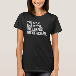 Funny Giftermål Slogans Ord Man Myth Legend T Shirt