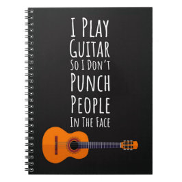 Funny Gifts For A Beginner Guitar Player Guitarist Anteckningsbok
