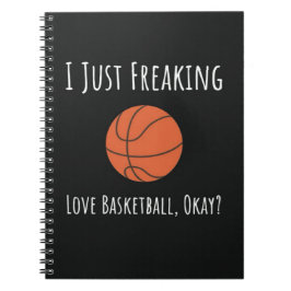 Funny Gifts For Basketball Lovers Player Sport Fan Anteckningsbok