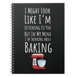 Funny Gifts For Bread Bakers Baking Food Bakery Anteckningsbok