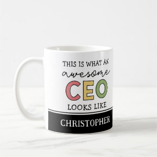 Funny Gifts for CEO   Fantastisk CEO Chef Gifts Kaffemugg