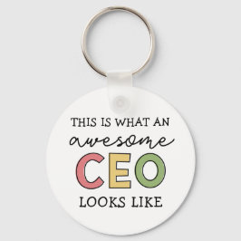 Funny Gifts for CEO | Fantastisk CEO Chef Gifts Nyckelring