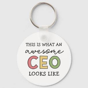 Funny Gifts for CEO Fantastisk CEO Chef Gifts Nyckelring