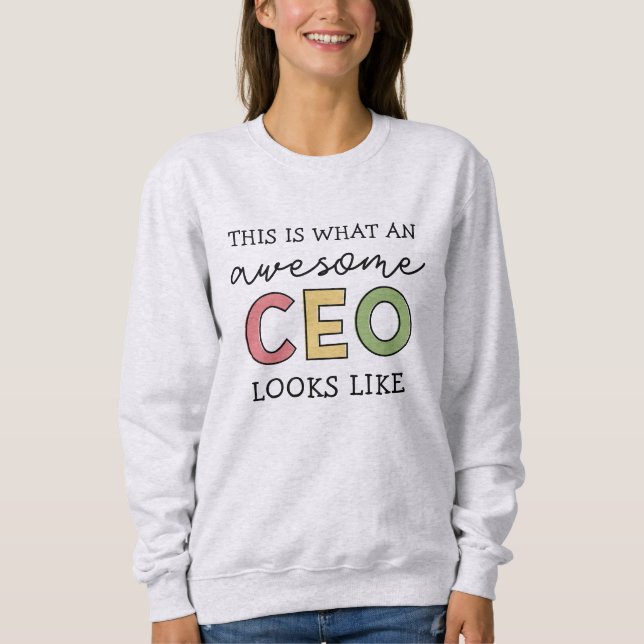 Funny Gifts for CEO | Fantastisk CEO Chef Gifts T Shirt (Framsida)