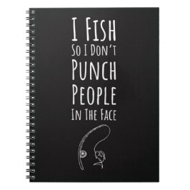 Funny Gifts For Fishing Lovers Fisherman For Him Anteckningsbok