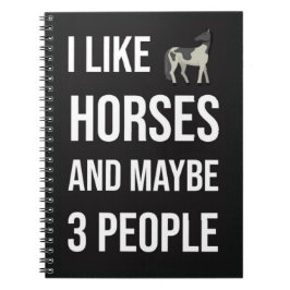 Funny Gifts For Horse Owners Equine Equestrian Anteckningsbok