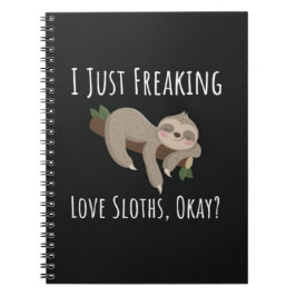 Funny Gifts For Sloth Lovers Humor Joke Anteckningsbok