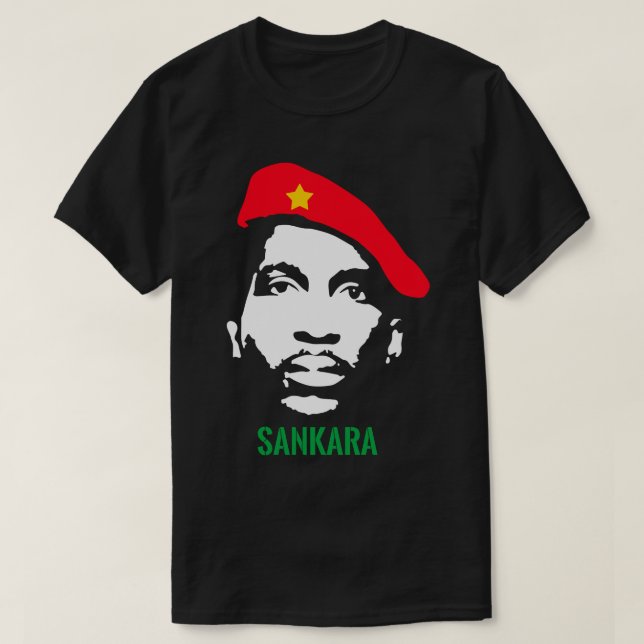 Funny Gifts For Thomas Revolutionary Sankara Gift  T Shirt (Design framsida)