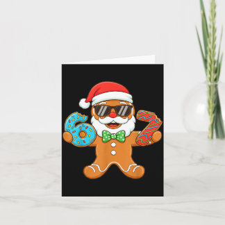 Funny Gingerbread Six Seven 67 Christmas Ice Cream Kort