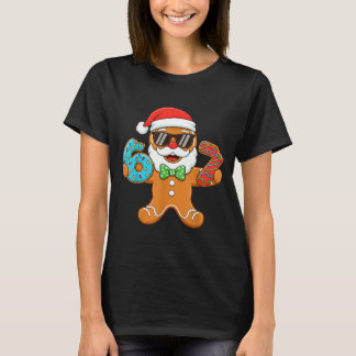 Funny Gingerbread Six Seven 67 Christmas Ice Cream T Shirt
