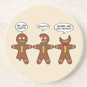 Funny Gingerbröd Underlägg